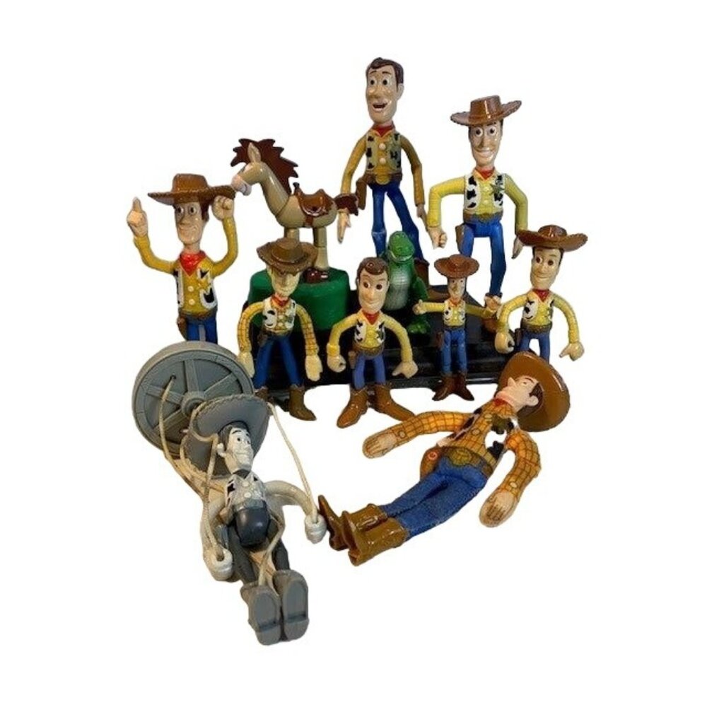 Disney Toy Story Woody, Buckeye & Rex set #7